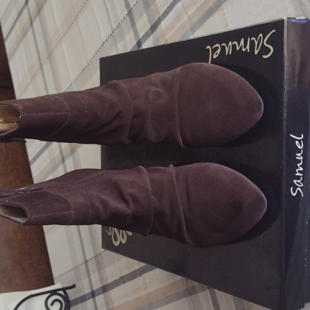 Samuel Brown suede boots